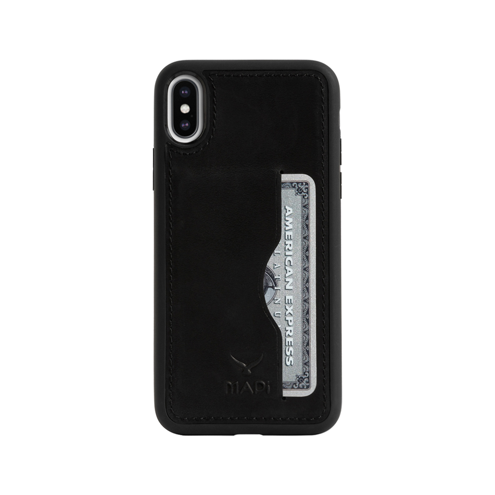 Snap on Case With Card Holder for iPhone X
